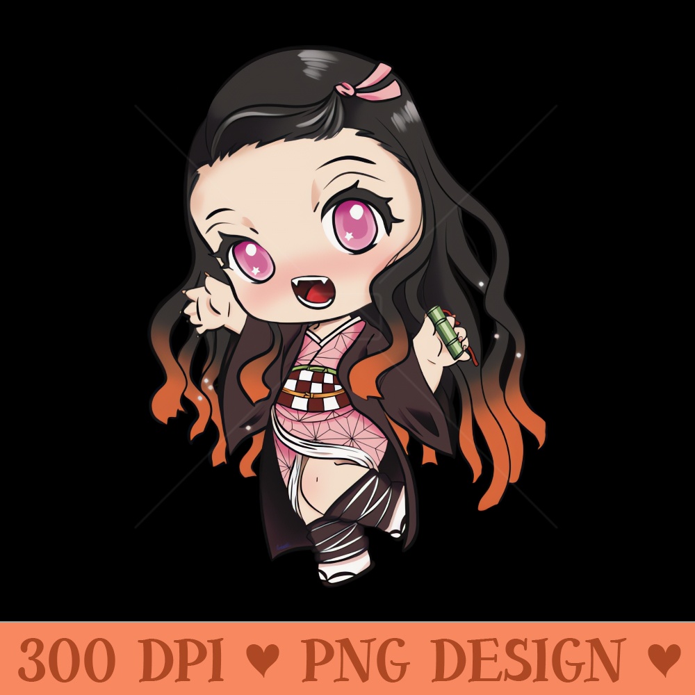 Cute Nezuko - Sublimation graphics PNG - Download right away