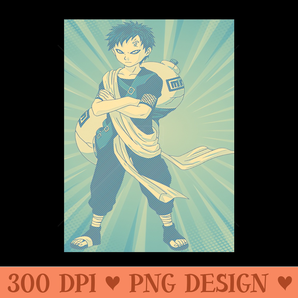gaara - PNG Download - Instant download