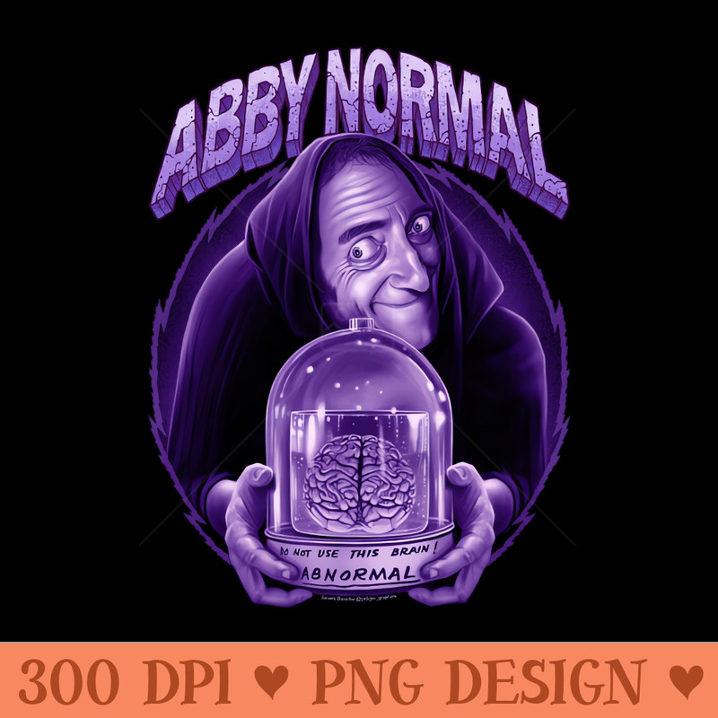 Abby Normal - PNG design downloads - Download instantly