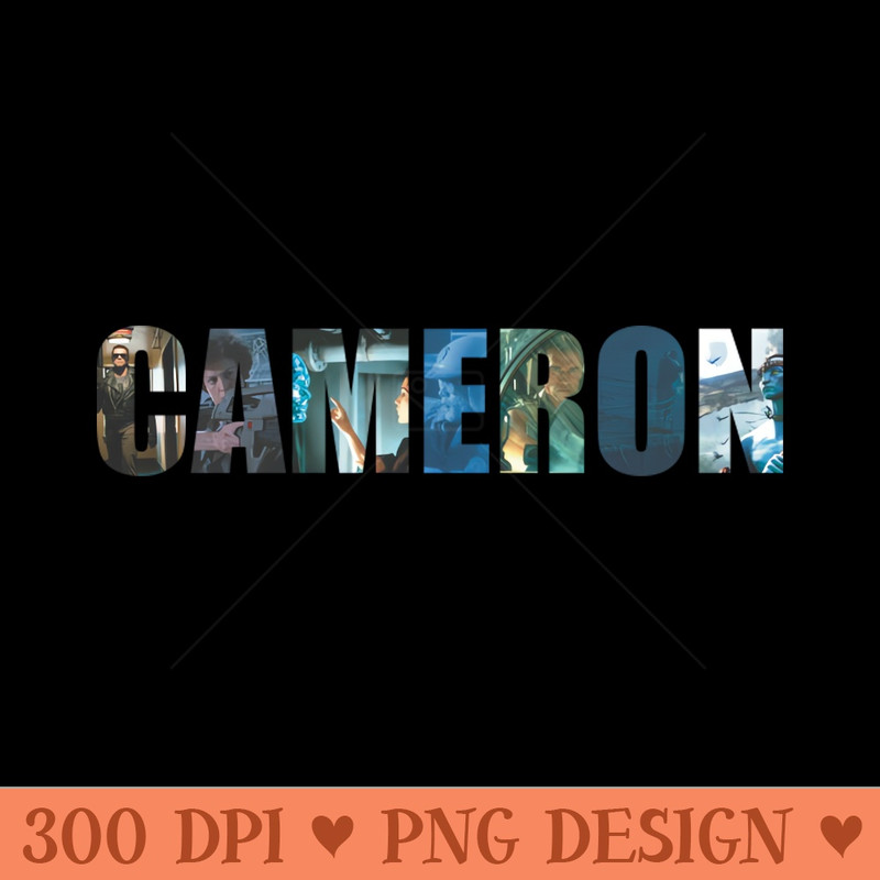 James Cameron - PNG Download - Instant Download
