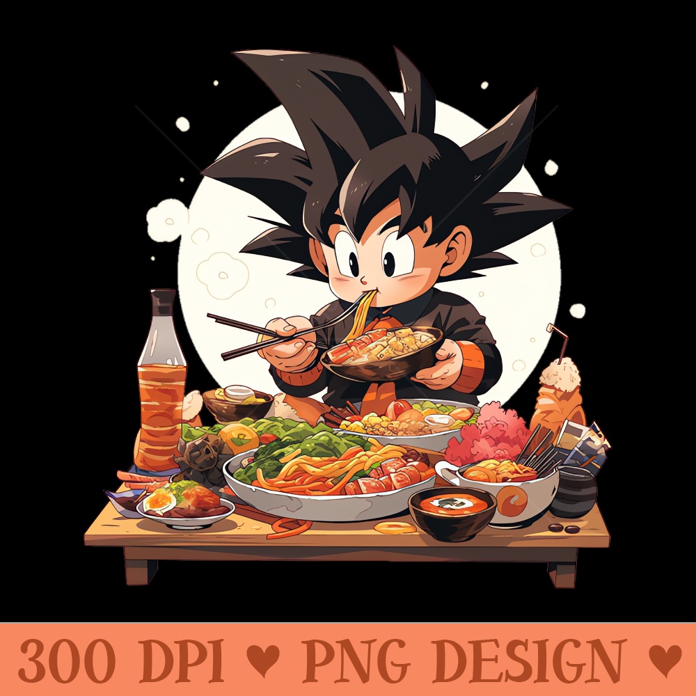 kid goku - Sublimation printables PNG download - Instant Download