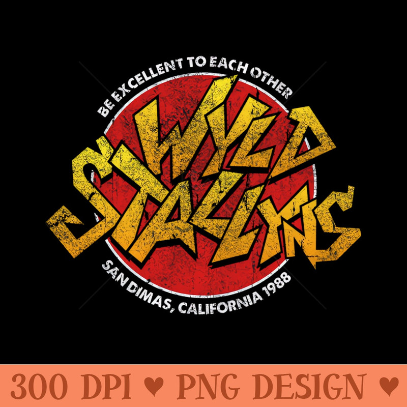 wyld stallyns - Printable PNG Graphics - Download in an instant