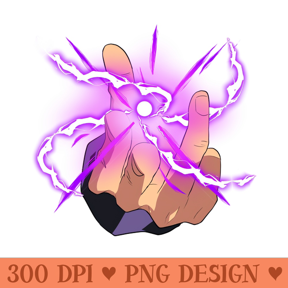 Gojo Satoru Hollow Purple - PNG Download - Download right after purchase