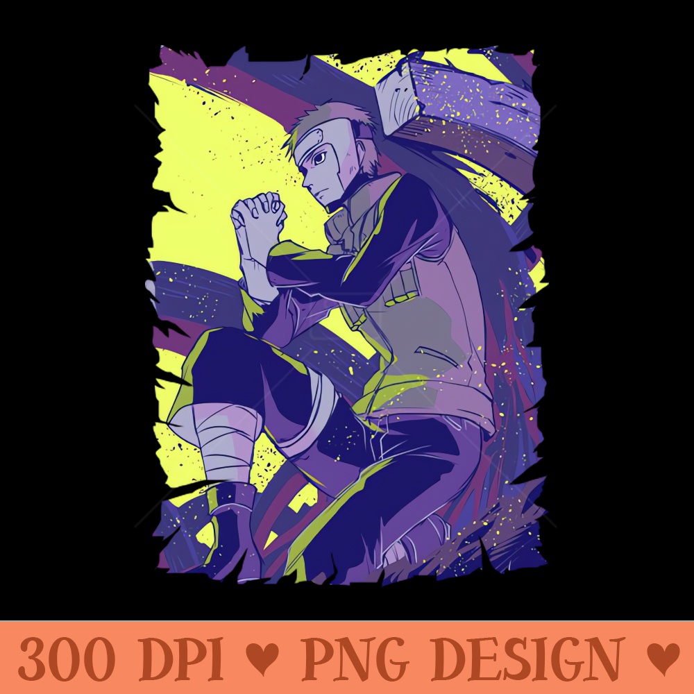 HASHIRAMA YAMATO WOOD ANIME MERCHANDISE - PNG file download - Instant Download