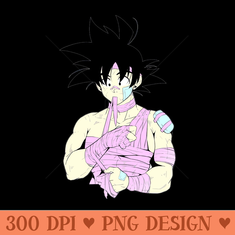 Cute Goku - Digital PNG Downloads - Download immediately