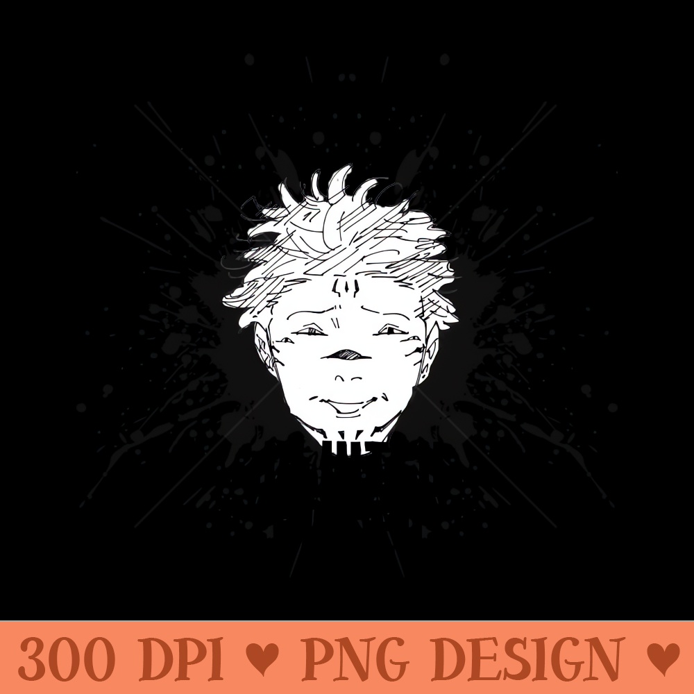 Sukuna JJK - Modern PNG designs - Immediate download