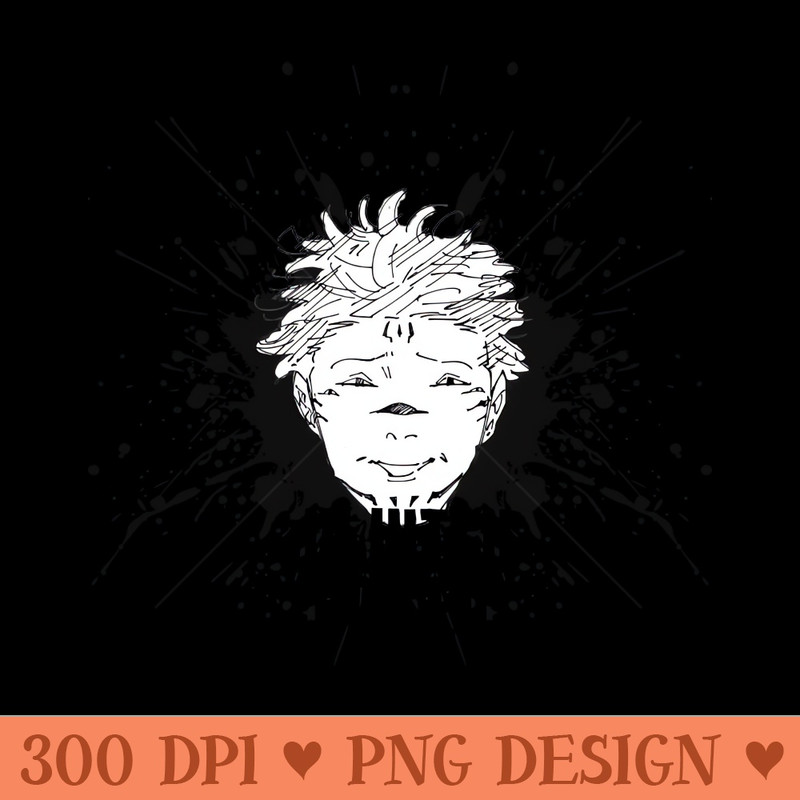 Sukuna JJK - Modern PNG designs - Immediate download