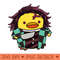 Tanjiro , Duck with knife - High Quality PNG files - Download instantly