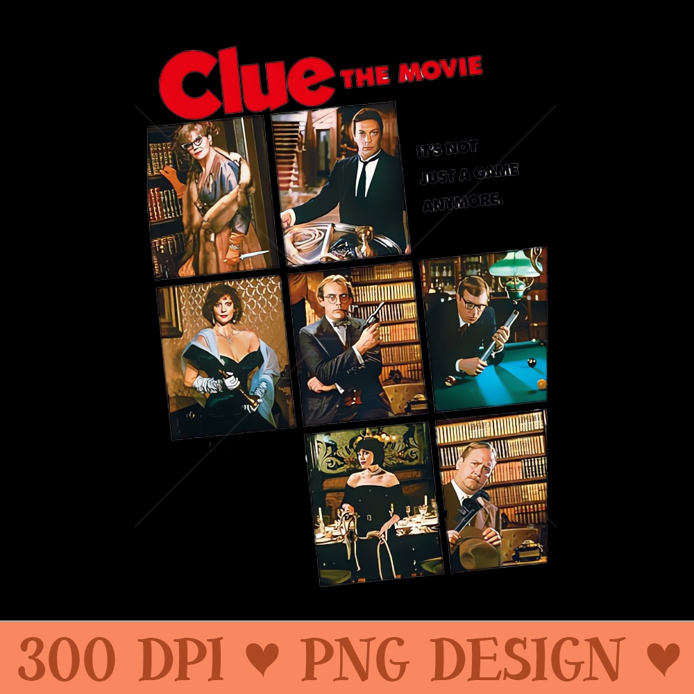 clue - Unique Sublimation PNG Download - Download right after purchase