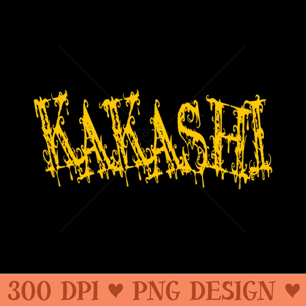 Kakashi - Unique Sublimation PNG Download - Download in an instant