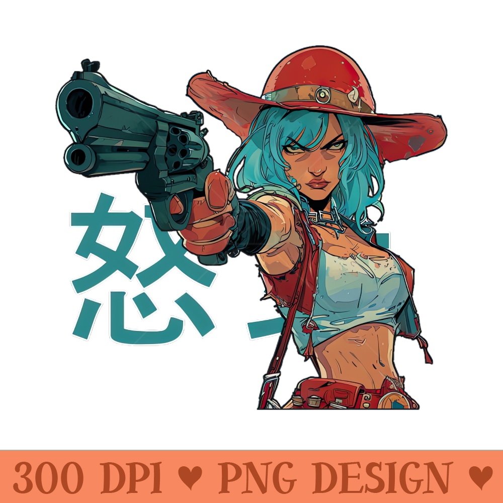 Angry woman - Sublimation artwork PNG download - Fast download