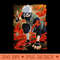 KAKASHI HATAKE MERCH VTG - Sublimation graphics PNG - Instant download
