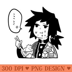 derp demon slayer demon slayer, anime, manga - sublimation graphics png