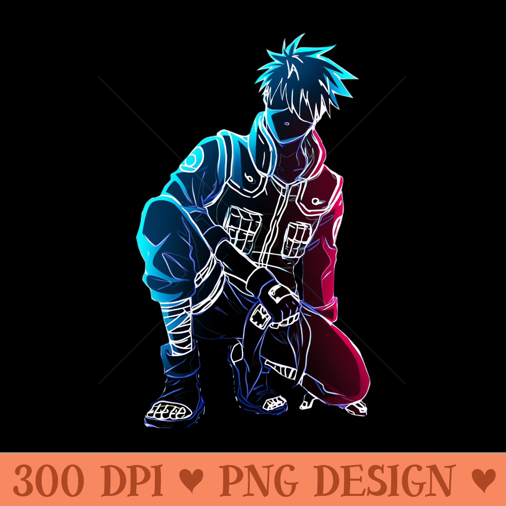 Soul kakashi hatake - Sublimation artwork PNG download - Download in an instant