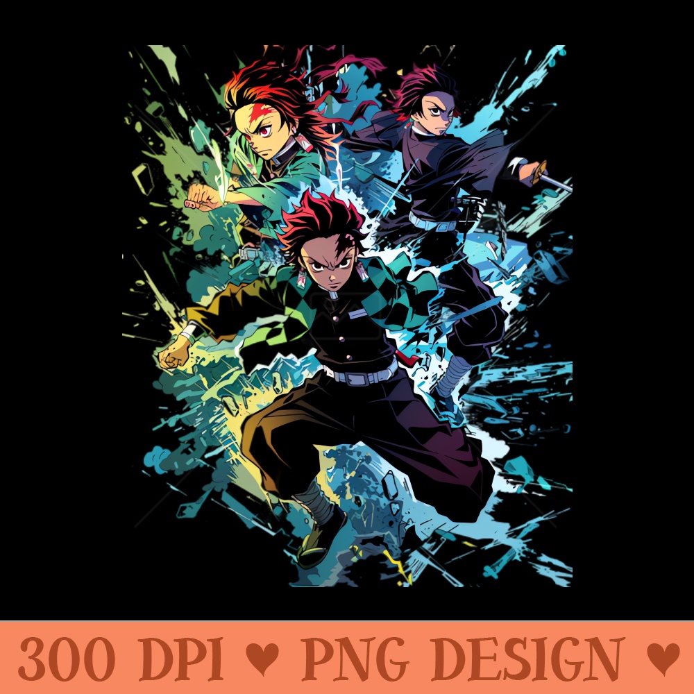 Demon Slayer Captivating Combat - Unique Sublimation patterns - Instantaneous download