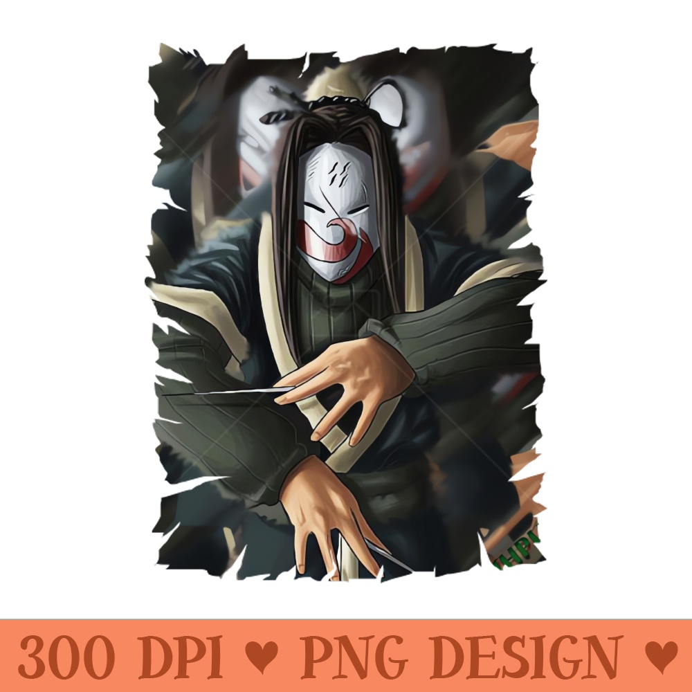 HAKUU MIRROR HAKU ZABUZA ANIME MERCHANDISE - PNG Clipart Download - Instant Download