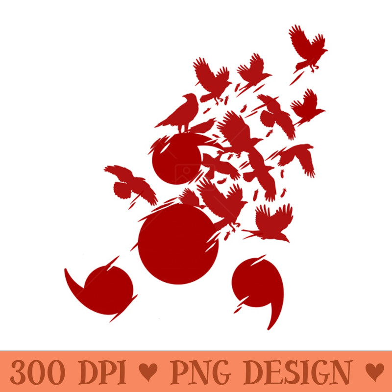the eye crows - Printable PNG Graphics - Instantaneous download
