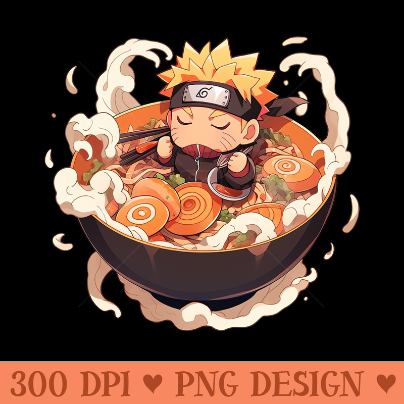 anime ramen - Sublimation PNG Designs - Instantaneous download
