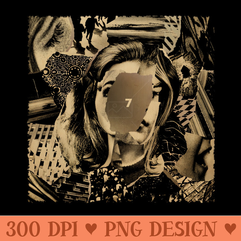 Classic Photo Beach Music - Trendy PNG Designs - Instant download