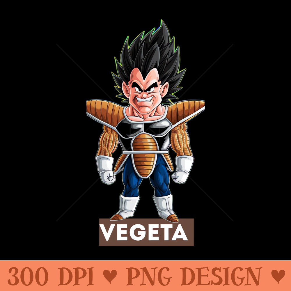 Vegeta - Mug Sublimation PNG - Download right away
