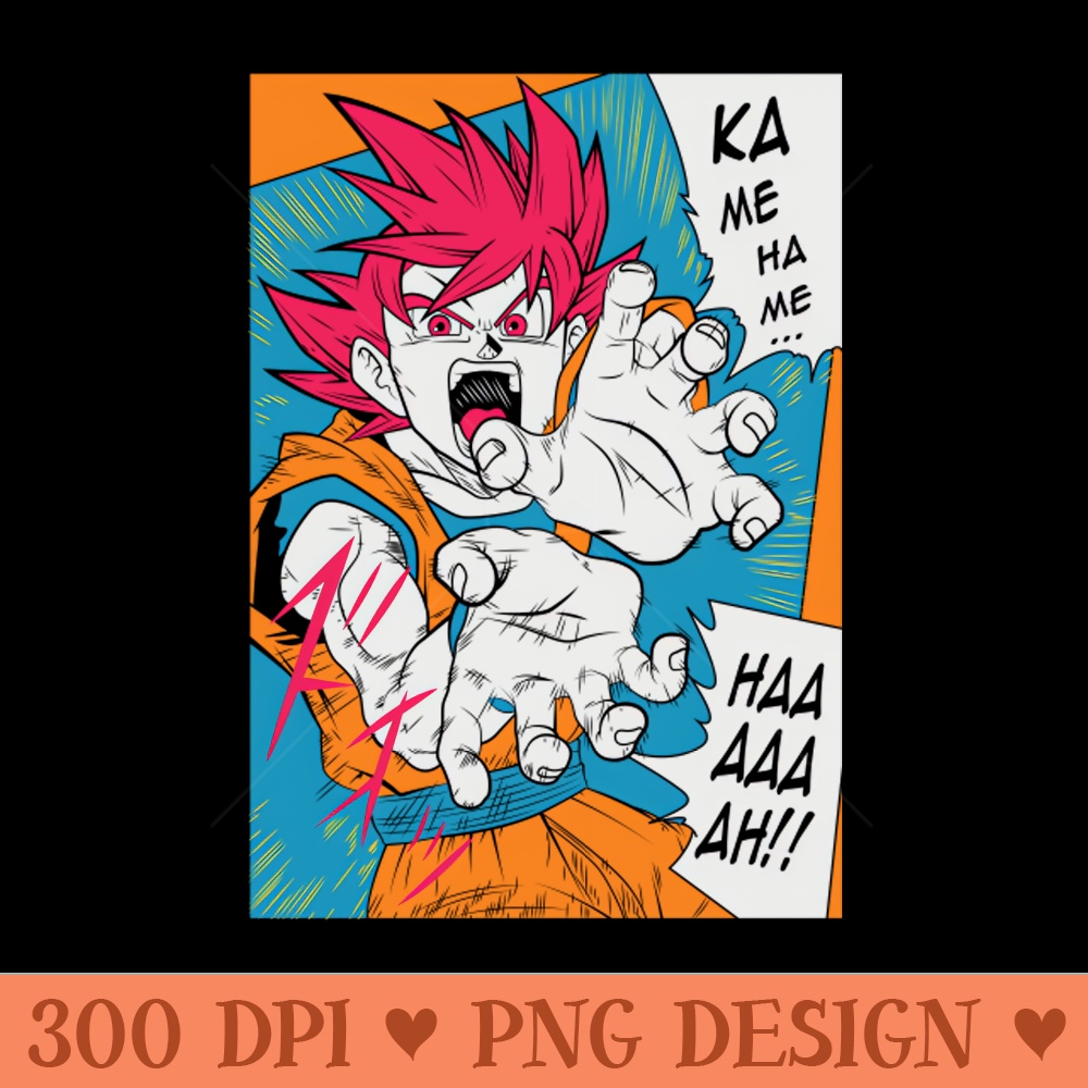 DRAGON BALL - Sublimation clipart PNG - Download in an instant
