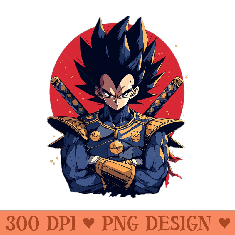 samurai vegeta - Download PNG images - Download in an instant