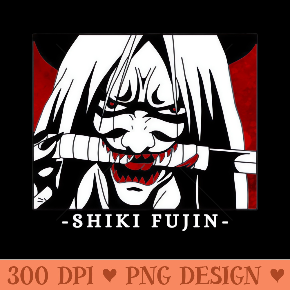 Shiki Fujin NS - Sublimation printables PNG download - Fast download