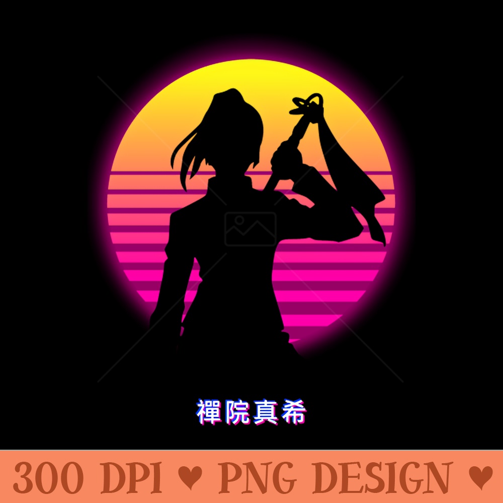 Zenin Maki - Sublimation artwork PNG download - Quick download