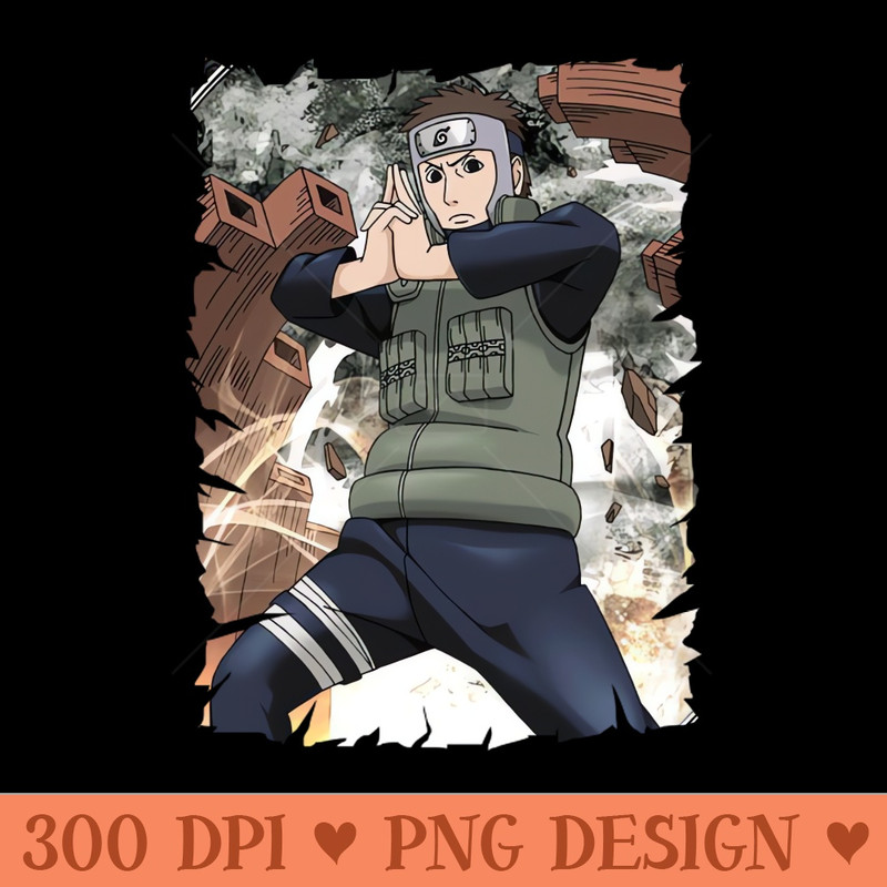 HASHIRAMA YAMATO WOOD ANIME MERCHANDISE - High resolution PNG download - Immediate download
