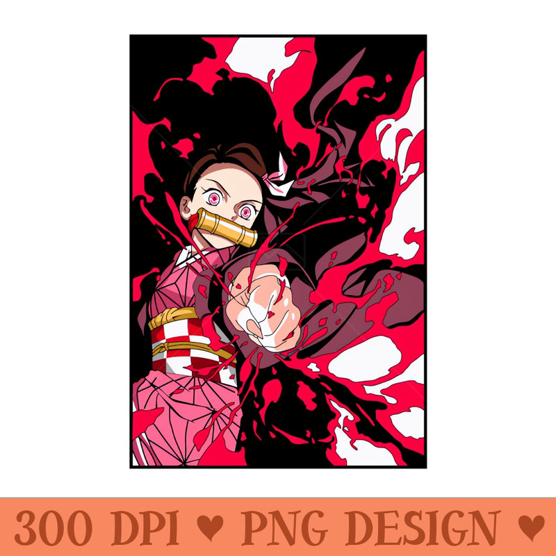 demon slayer - Sublimation clipart PNG - Immediate download