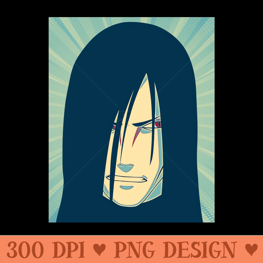 orochimaru - Sublimation backgrounds PNG - Instant download