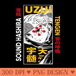 uzui tengen l demon slayer anime - high resolution png download