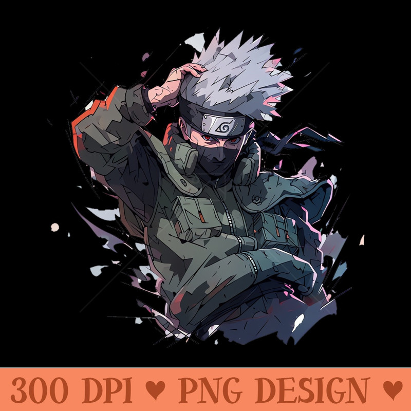 kakashi - Transparent PNG download - Download in an instant