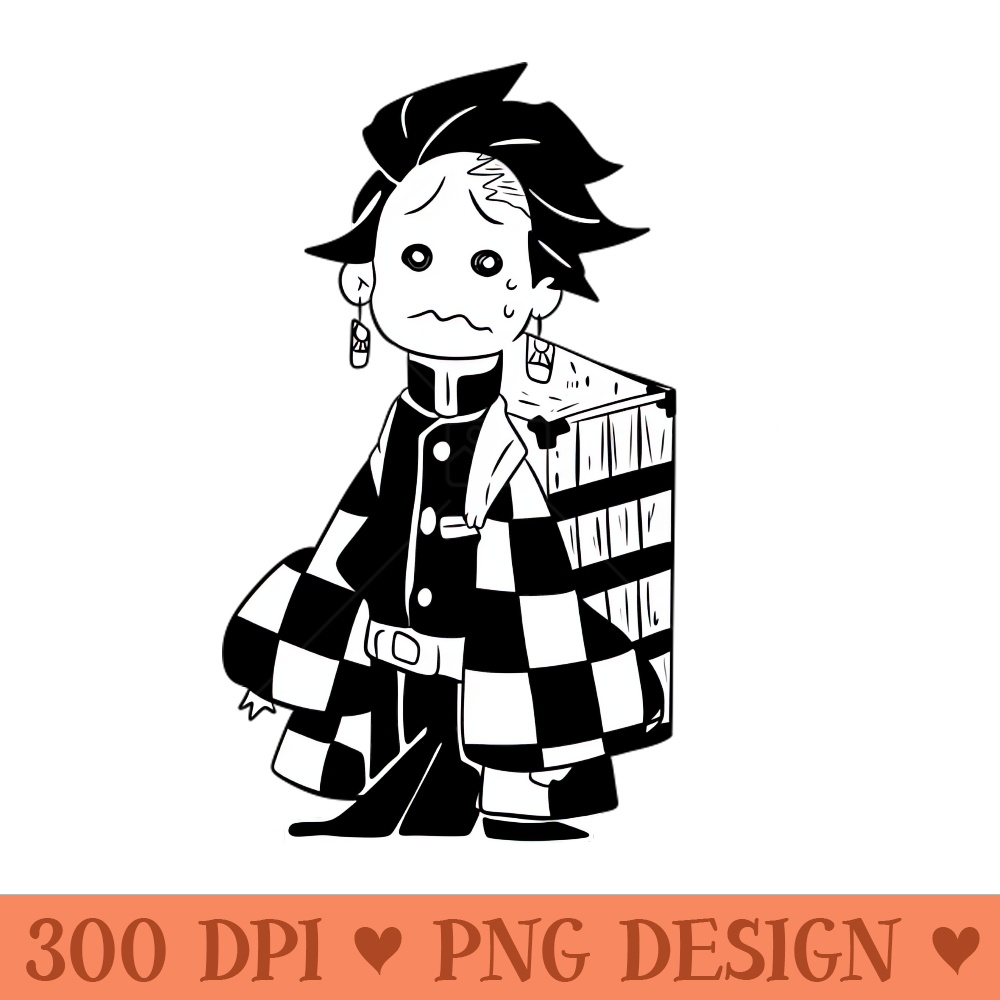 Derp Demon Slayer Demon Slayer, Anime, Manga - Digital PNG Artwork - Download instantly