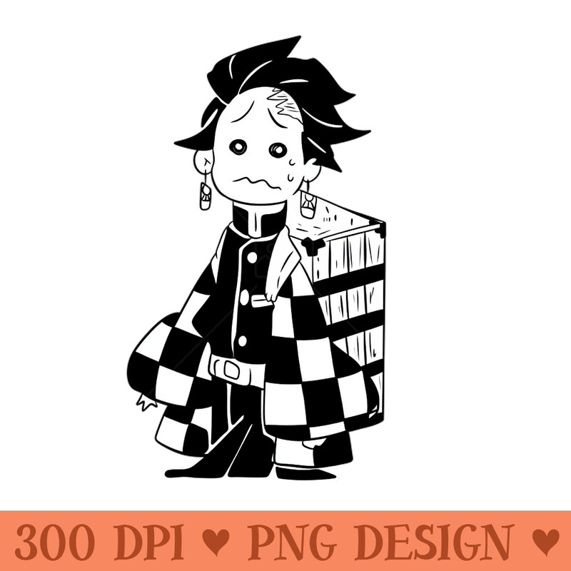 Derp Demon Slayer Demon Slayer, Anime, Manga - Digital PNG Artwork - Download instantly