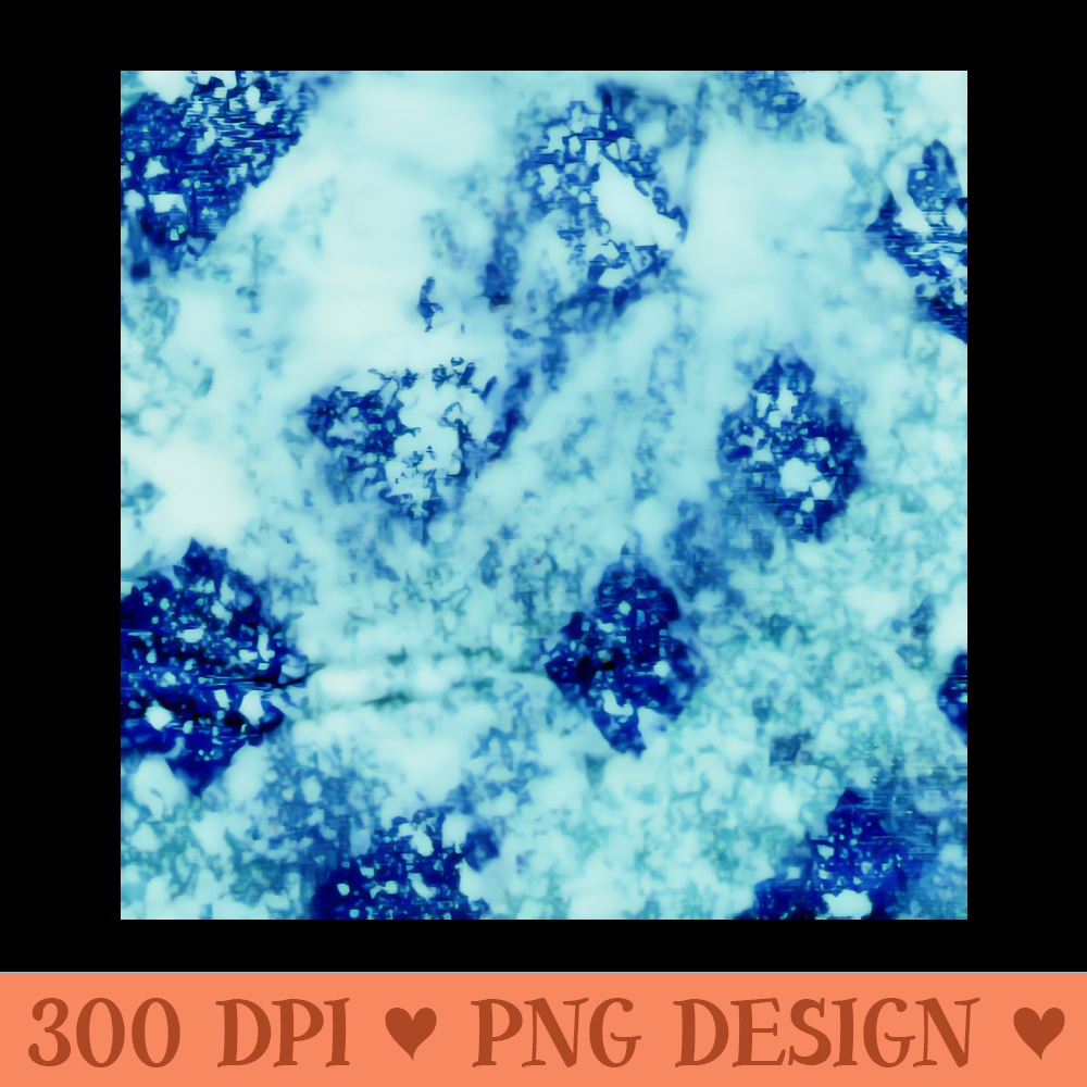 Tale and deep blue abstract bleach art - PNG design downloads - Download in an instant
