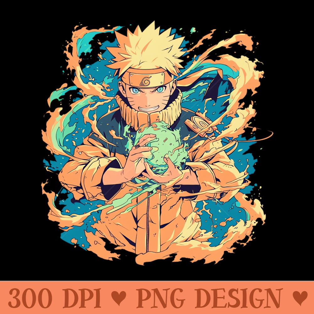 naruto - Sublimation backgrounds PNG - Fast download