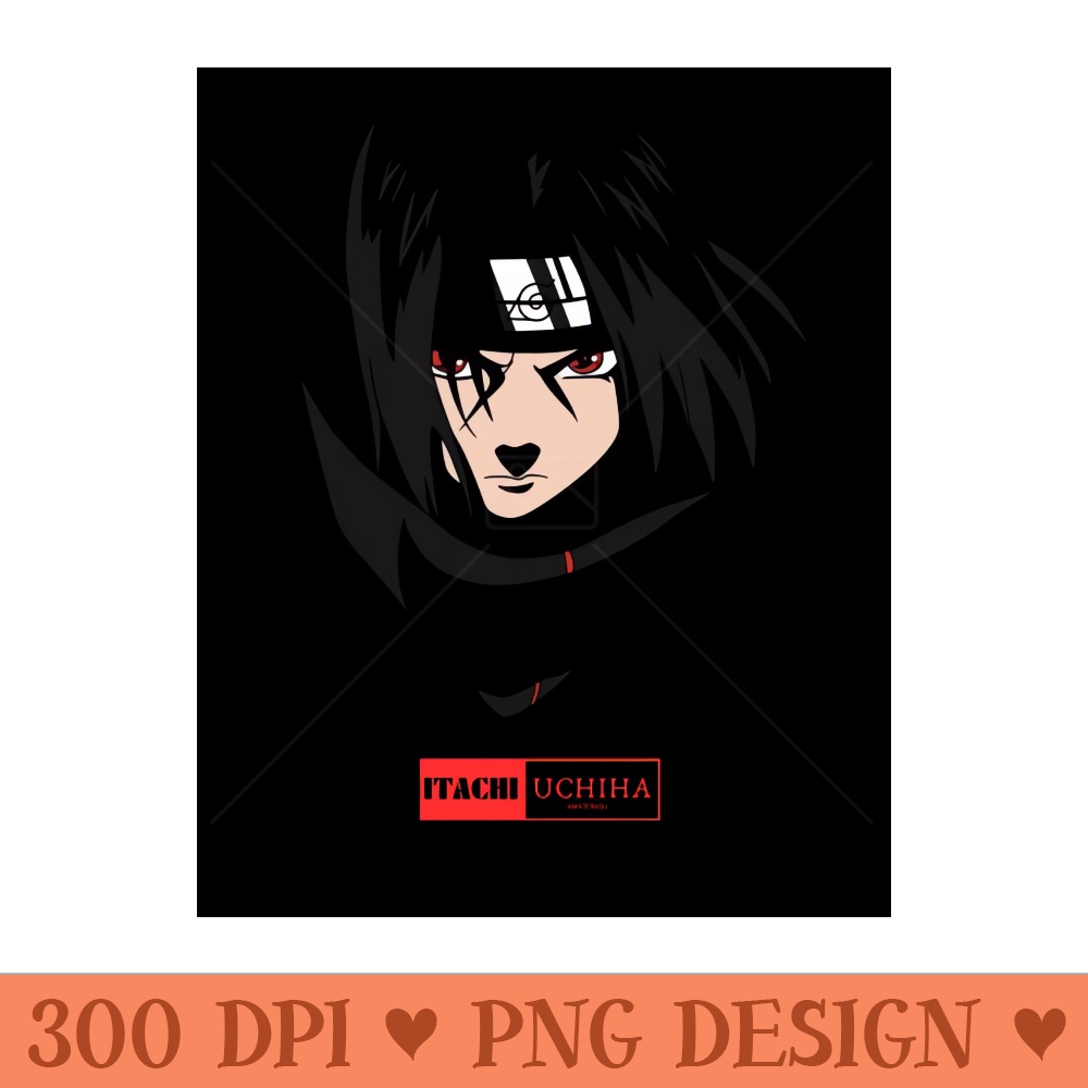 Itachi Uchiha - PNG Sublimation - Download instantly