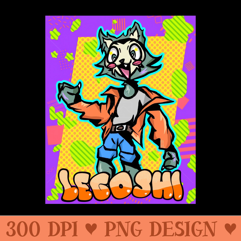 Anime cartoony - PNG design assets - Quick download