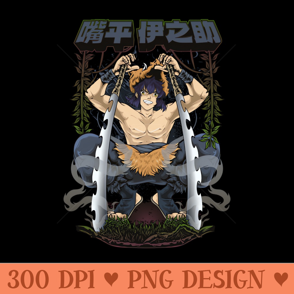 Demon slayer anime - Sublimation templates PNG - Instantaneous download