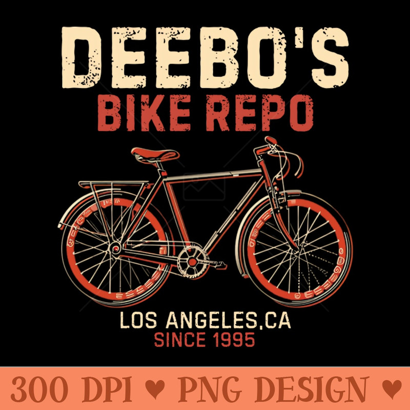 Deebo bike rentals , 90s friday movie - High Quality PNG Files - Fast download