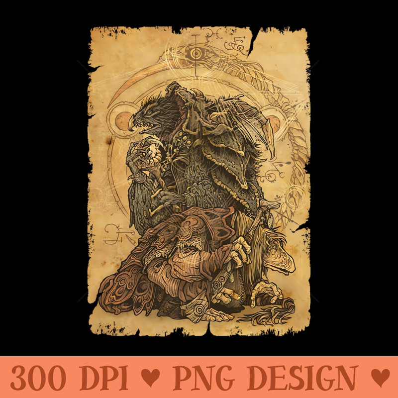 Card Dark Crystal - High Resolution PNG Designs - Immediate download