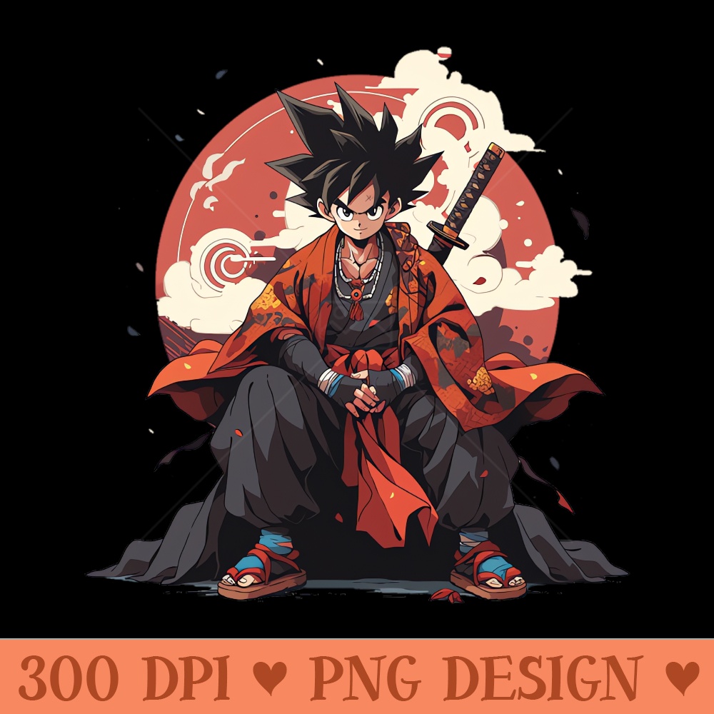 goku - Sublimation graphics PNG - Download instantly
