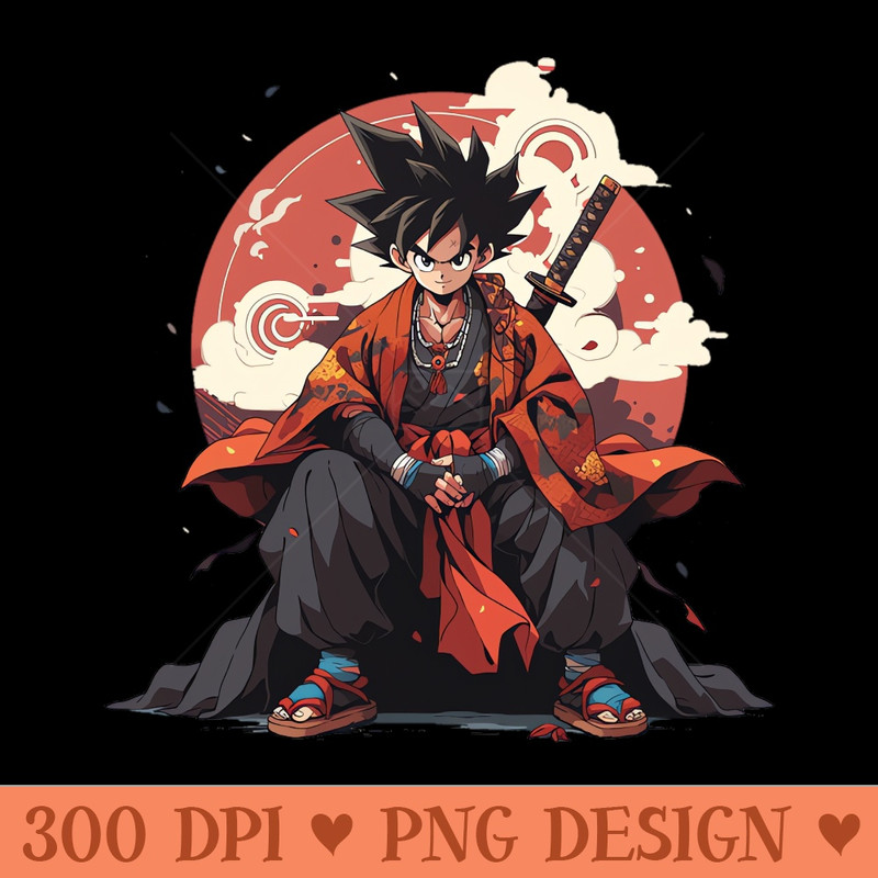 goku - Sublimation graphics PNG - Download instantly