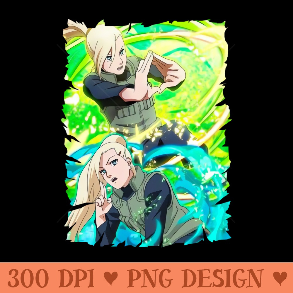 INO YAMANAKA MERCH VTG - Exclusive PNG designs - Instant Download