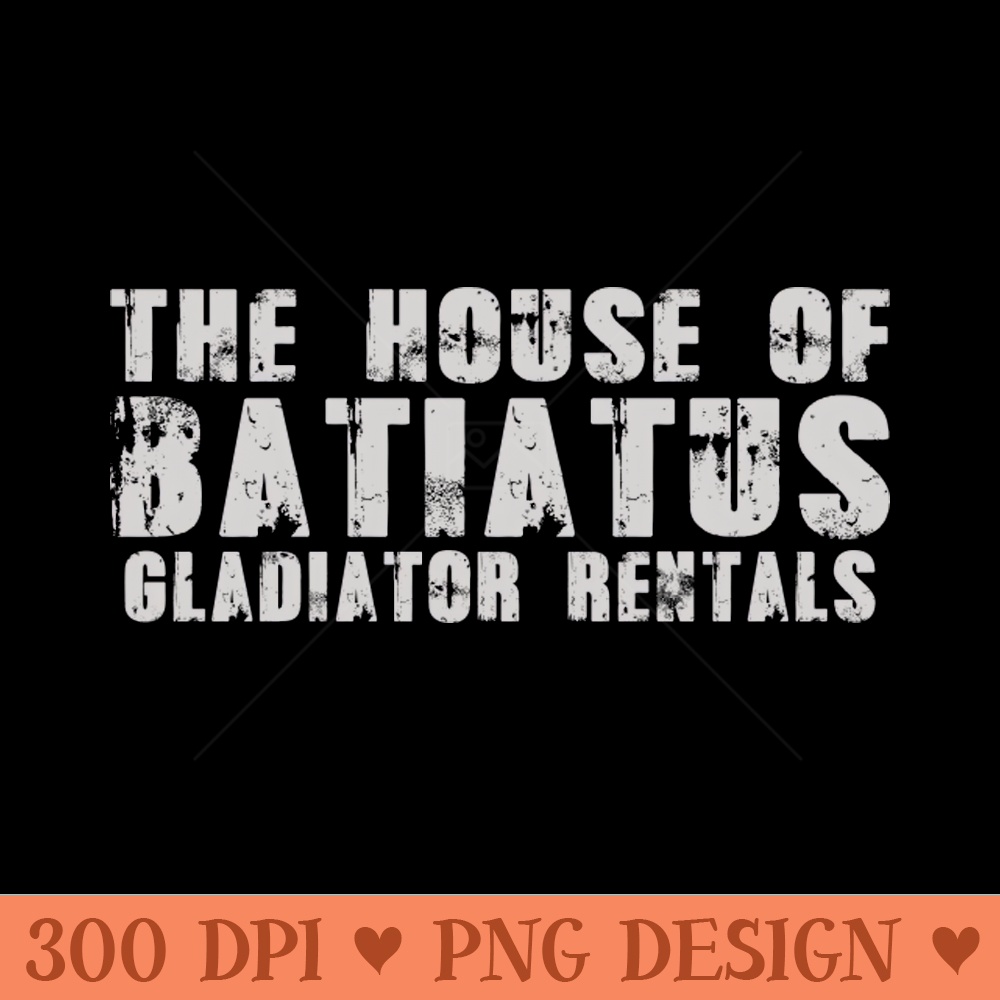 Gladiator Rentals - Trendy PNG Designs - Download right away