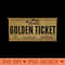 golden ticket willy wonka - PNG Design Files - Download right after purchase