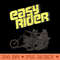 Easy Rider Born To Be Wild - Ready To Print PNG Designs - Instantaneous download