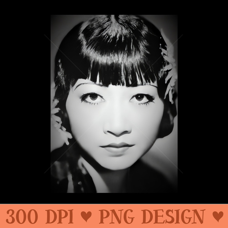 Anna May Wong - Sublimation graphics PNG - Download right away