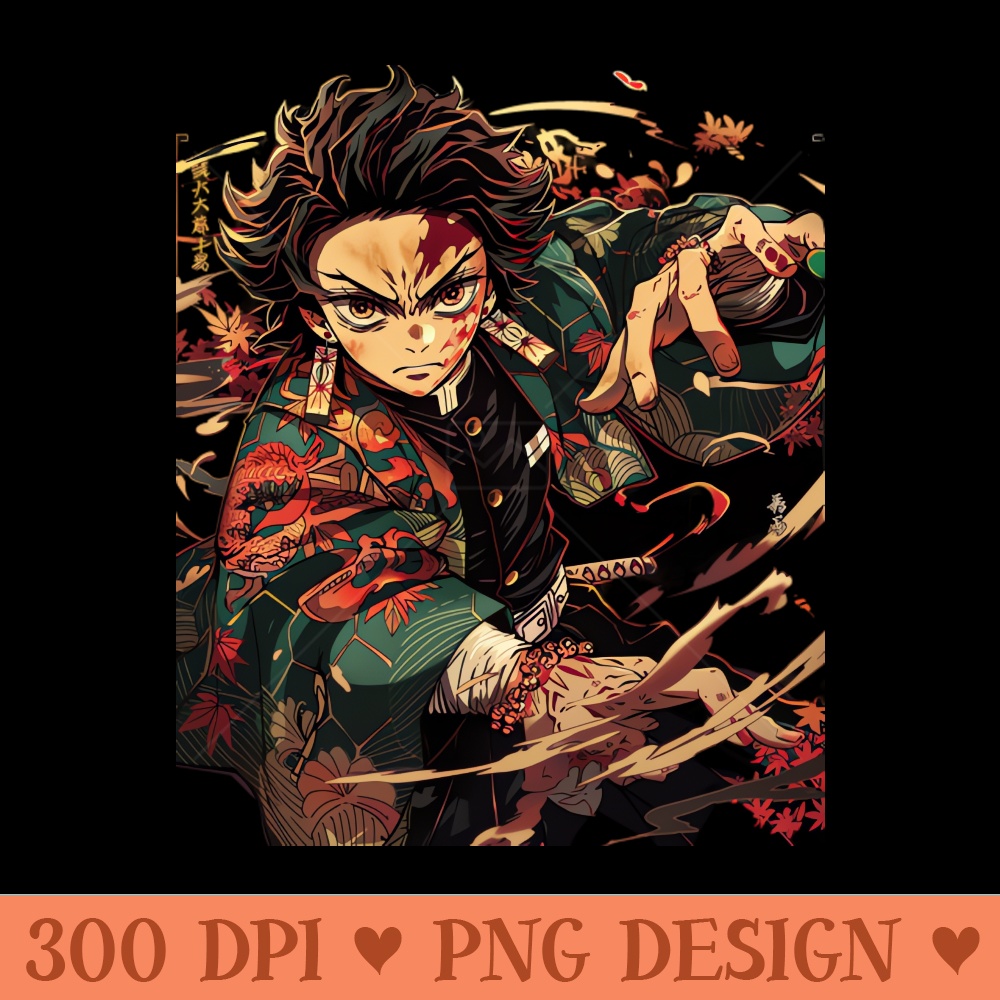 Demon Slayer Incredible Inception - Sublimation designs PNG - Instant Download